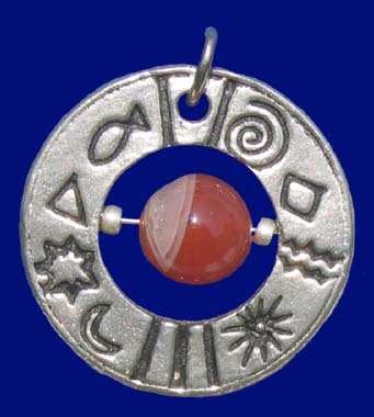Amulett mit KARNEOL